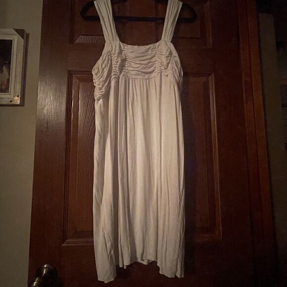 White Cotton Beach/Pool Coverup  - Picture 2 of 5